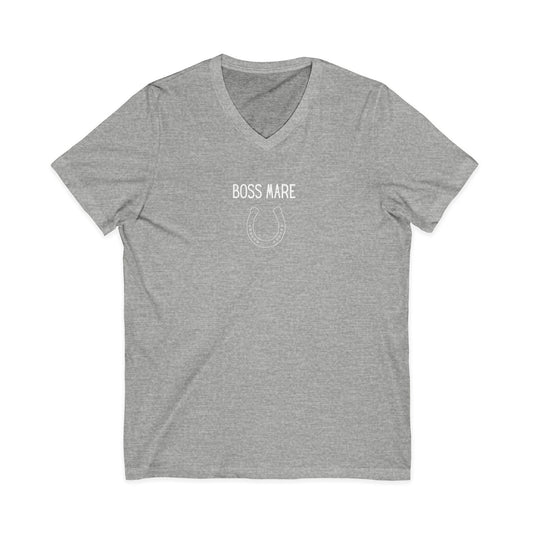 "Boss Mare" v-neck t shirt