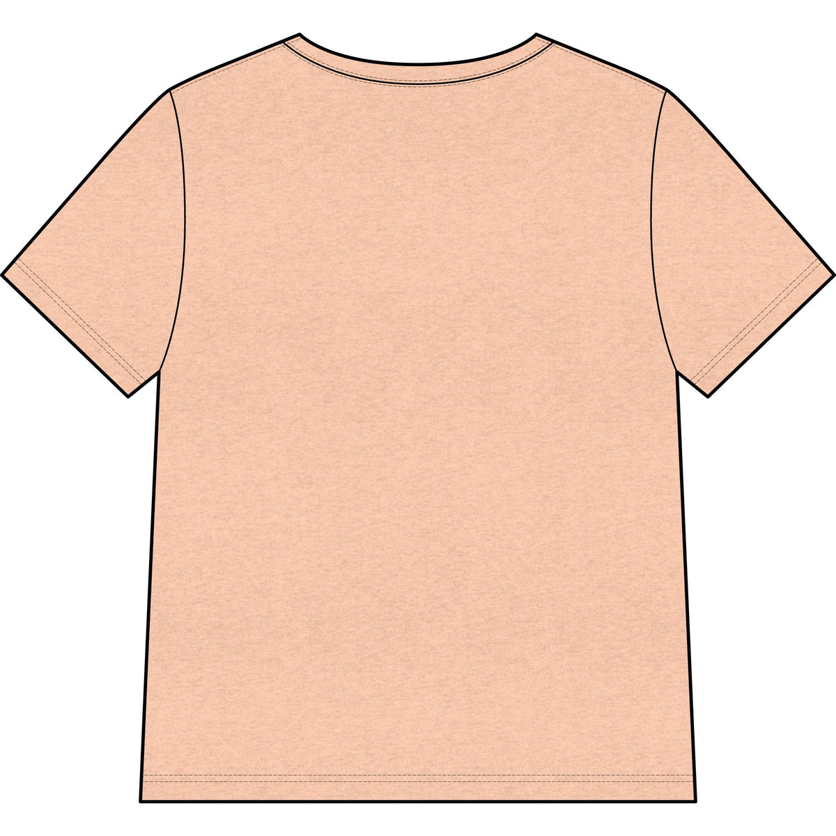 Fueled by Carrots V-Neck Tee, additional view 3