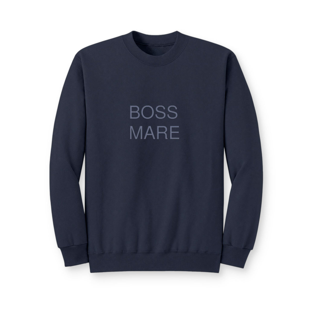 Boss Mare Puff Sweatshirt in Navy