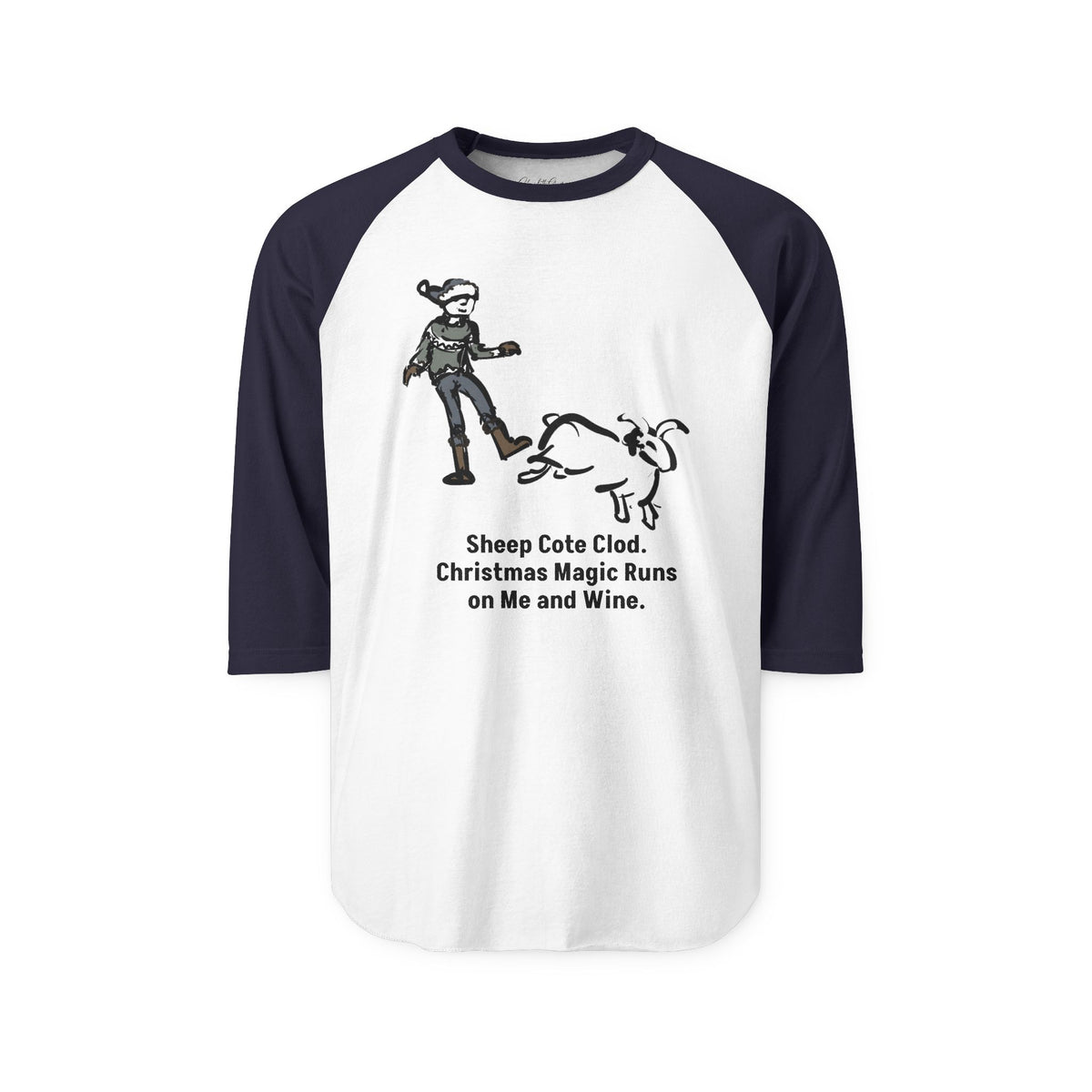 Christmas Magic Runs on Me and Wine. | Charlotte Guernsey Collection