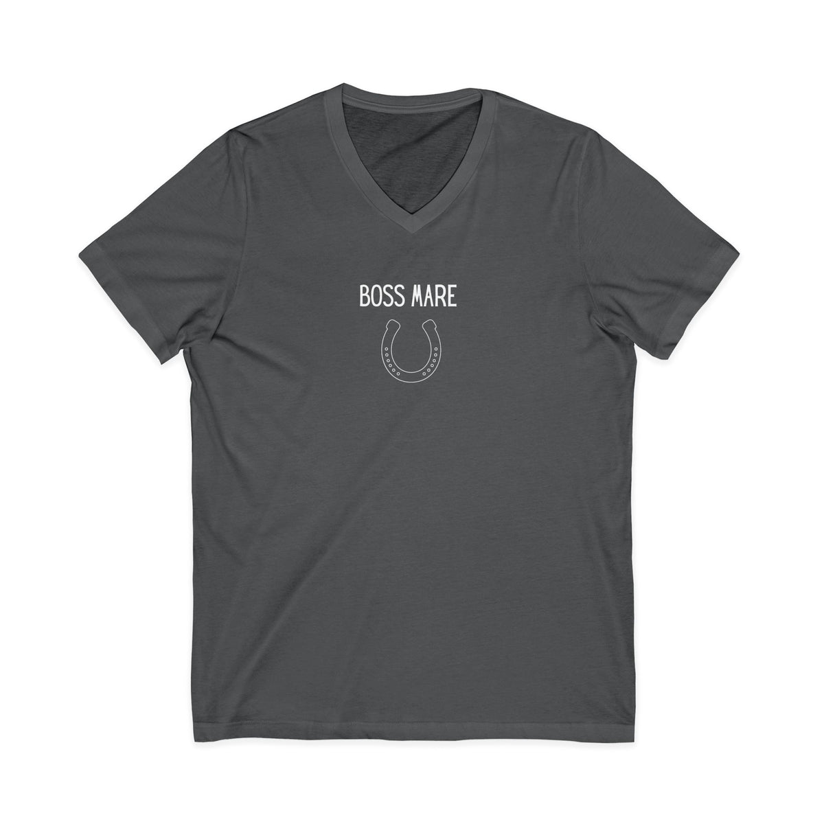 Boss Mare v-neck t shirt in Asphalt