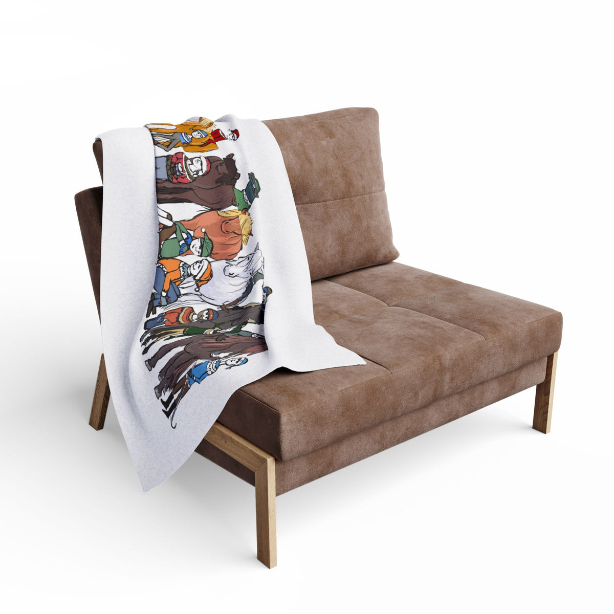 The New Family Photo Fleece Blanket | Charlotte Guernsey Collection