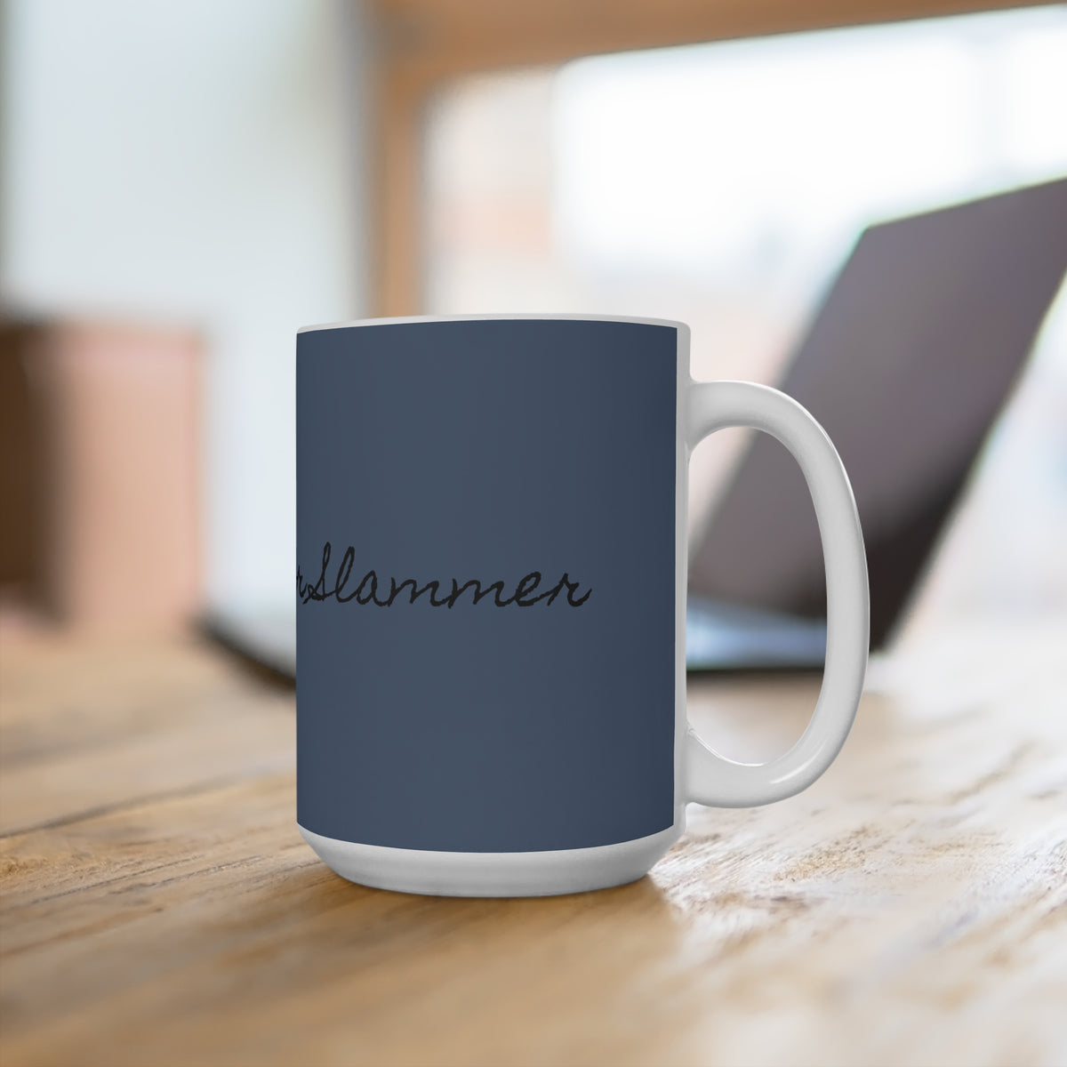 Door Slammer Yule Lad coffee mug, alternate view