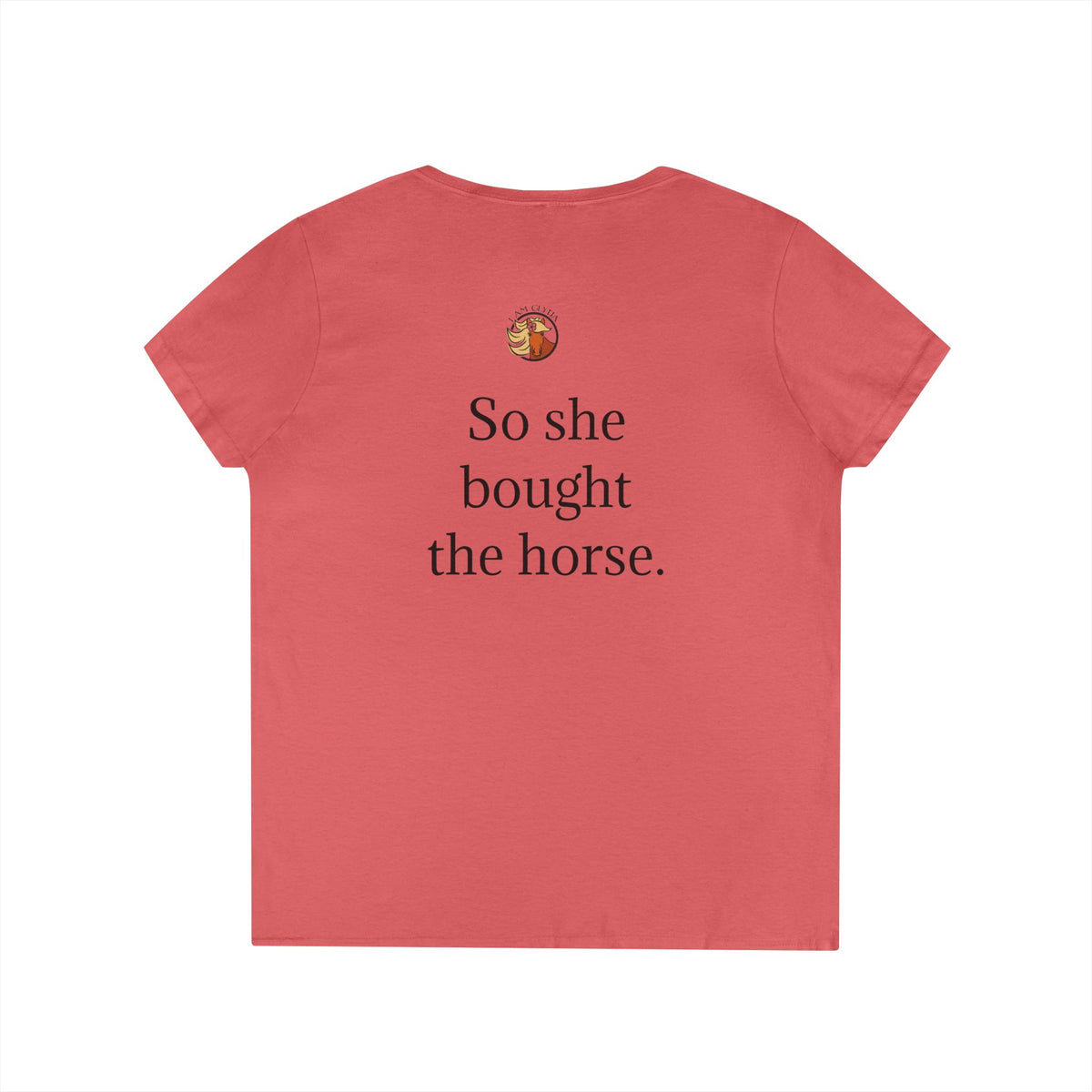 She Believed She Could. So She Bought the Horse Tee, additional view 3