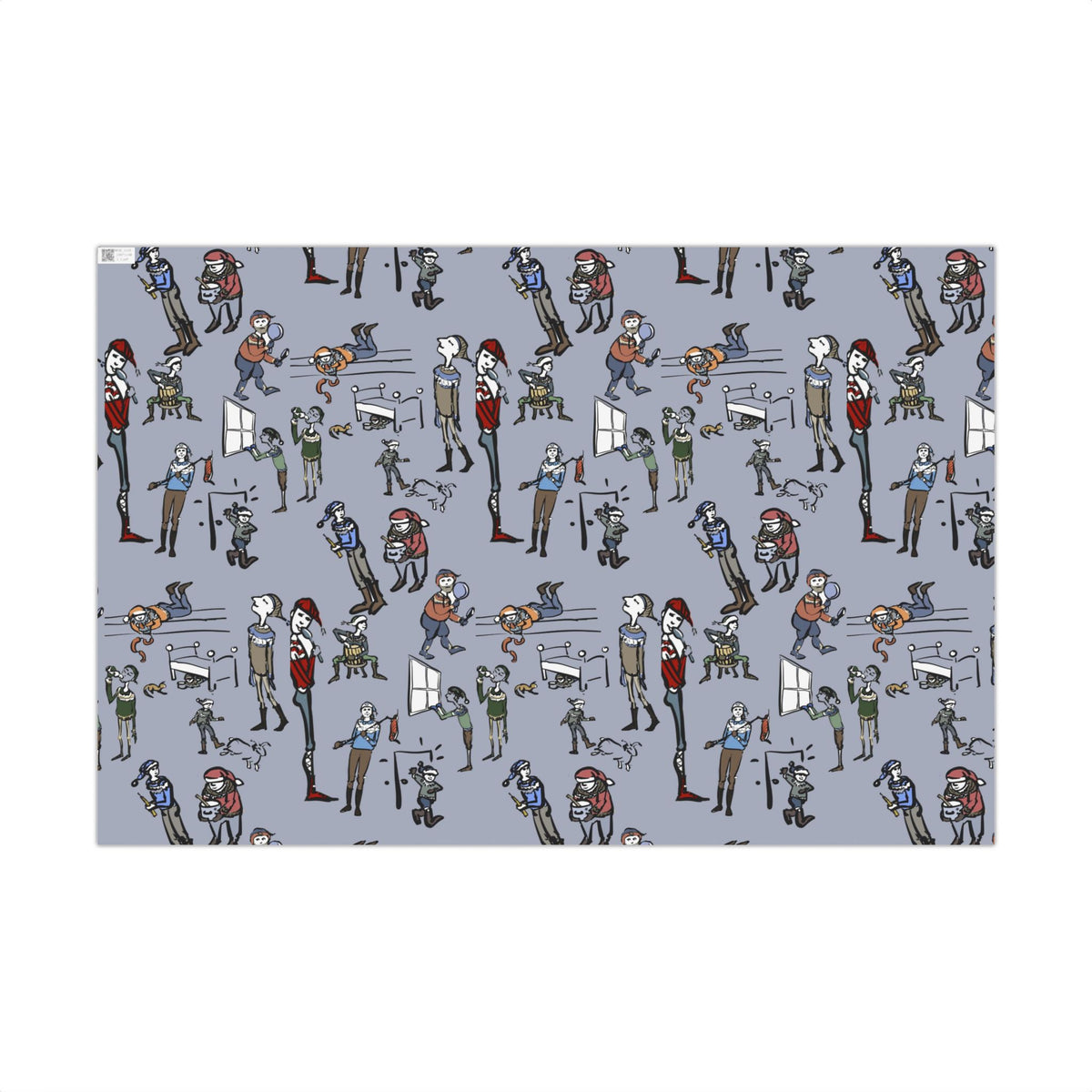 Yule Lad wrapping paper