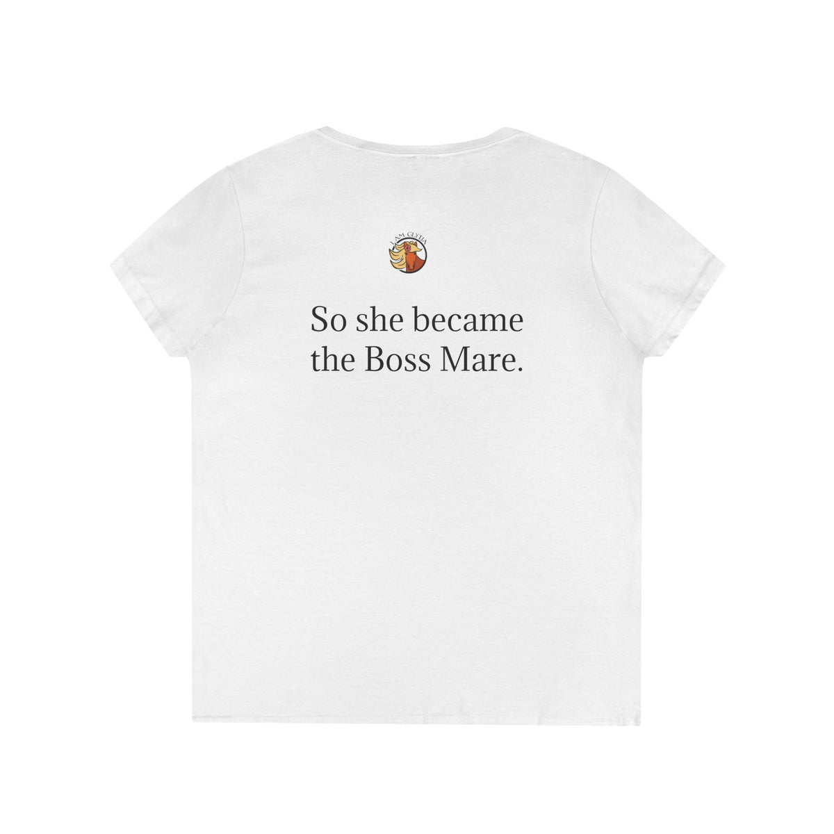 She Believed She Could. So She Became the Boss Mare Tee, additional view 1