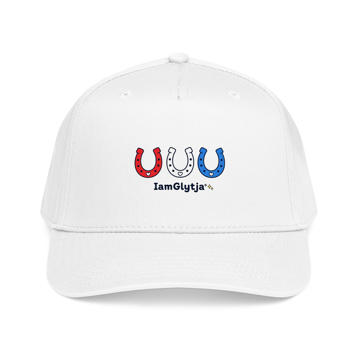 Lucky Shoes embroidered horseshoe baseball cap by IamGlytja