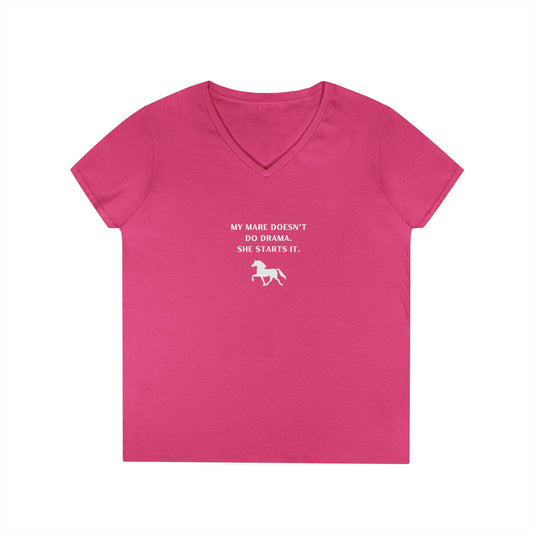 "My Mare Doesn't Do Drama, She Starts It" Horse Lover Tee