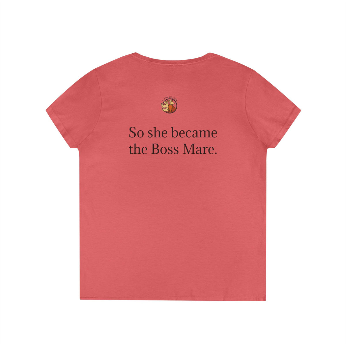 She Believed She Could. So She Became the Boss Mare Tee, additional view 3
