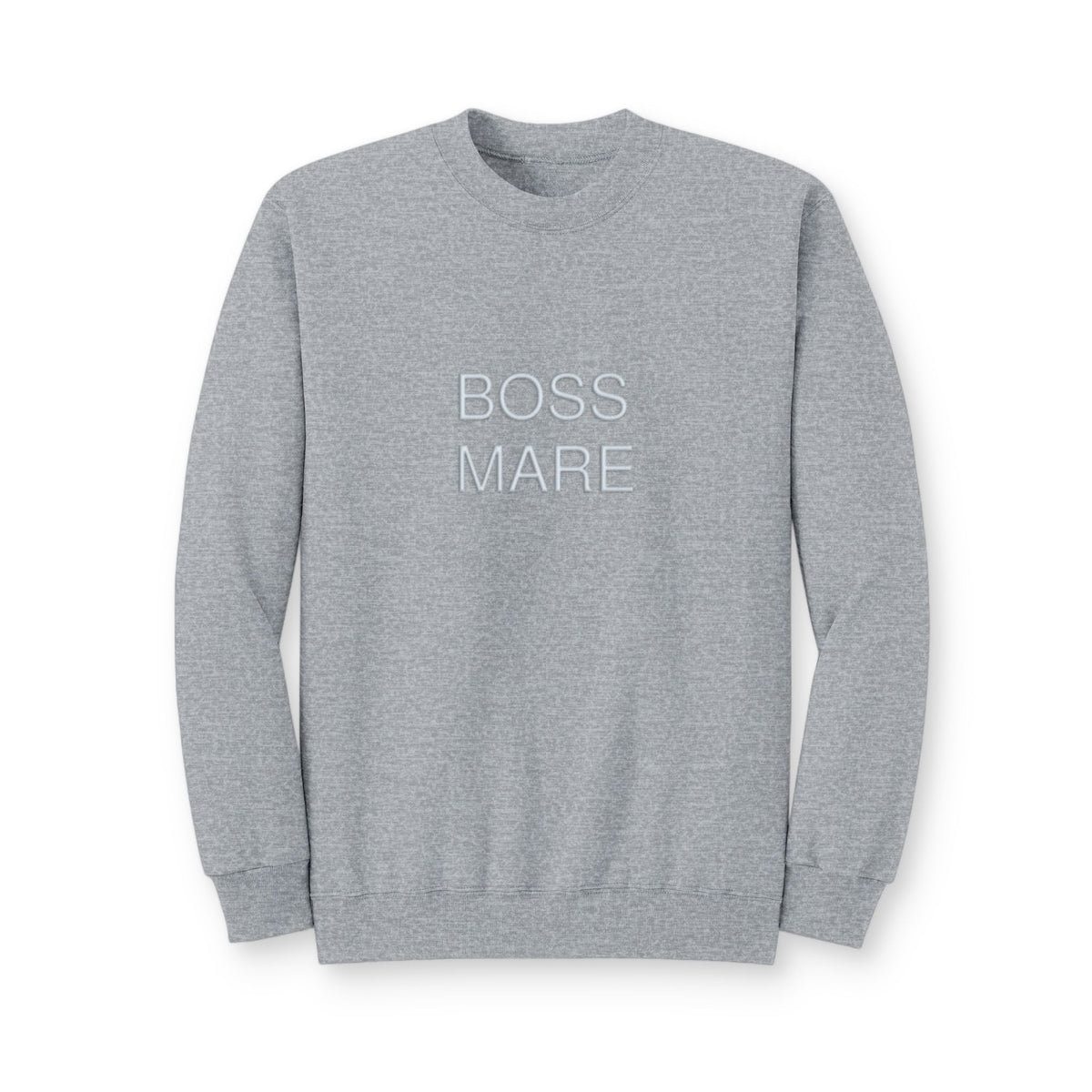 Boss Mare Puff Sweatshirt in Athletic Heather
