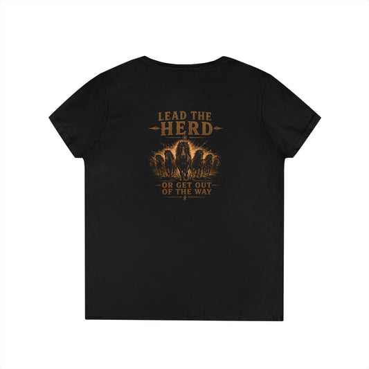 Black t-shirt on a white background