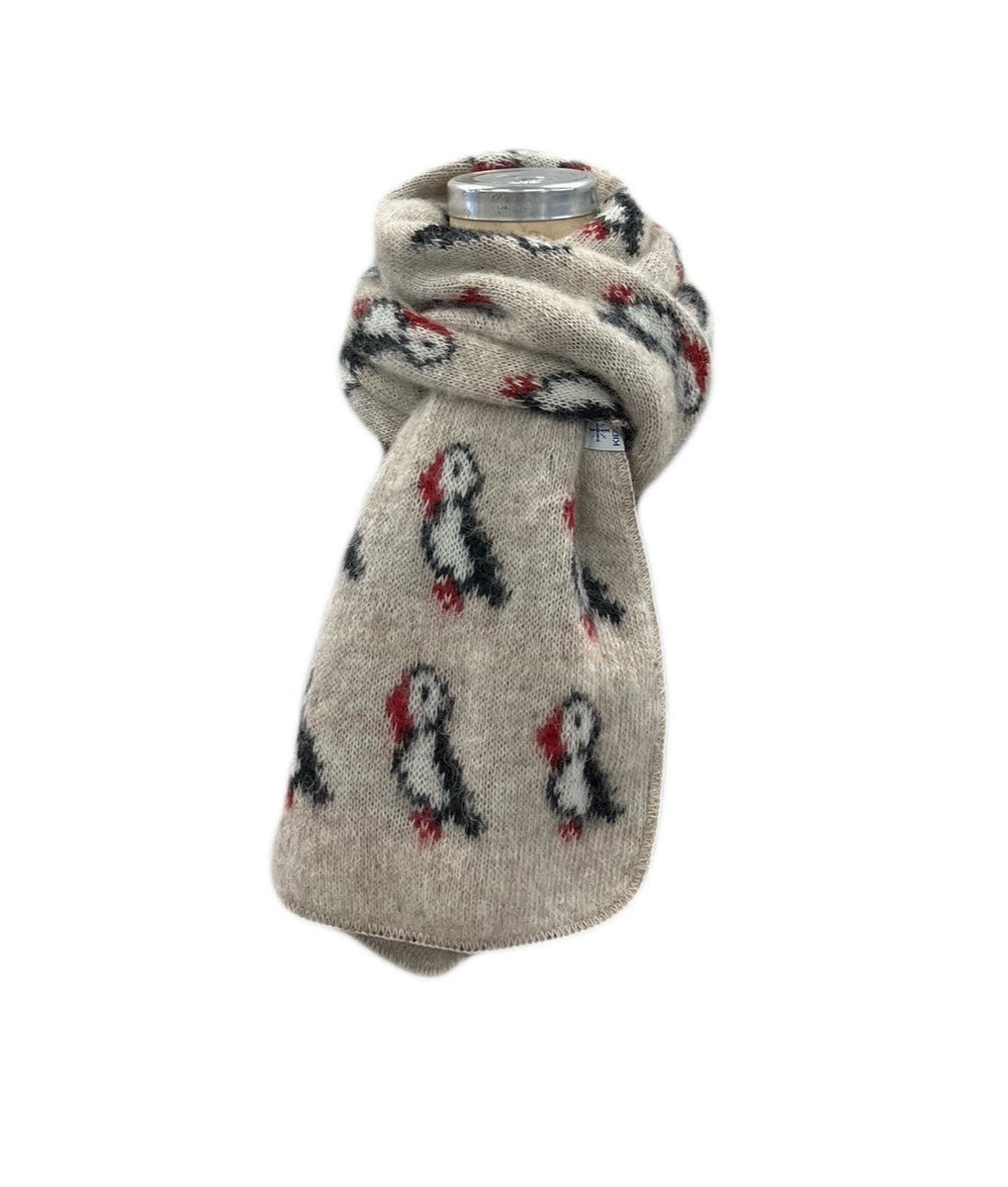 Compressed Wool Bandana Scarf by Kapital- La Garçonne