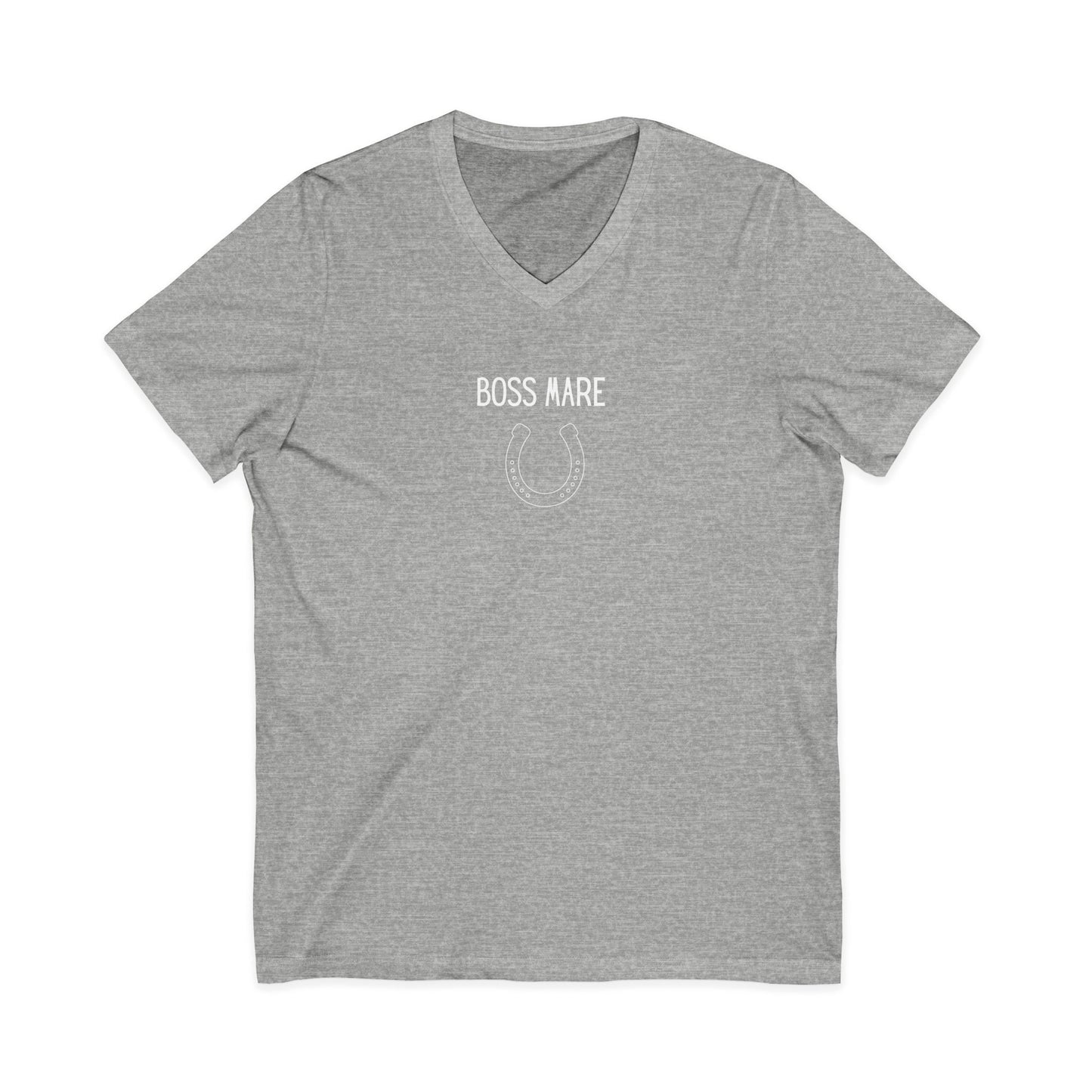 "Boss Mare" v-neck t shirt