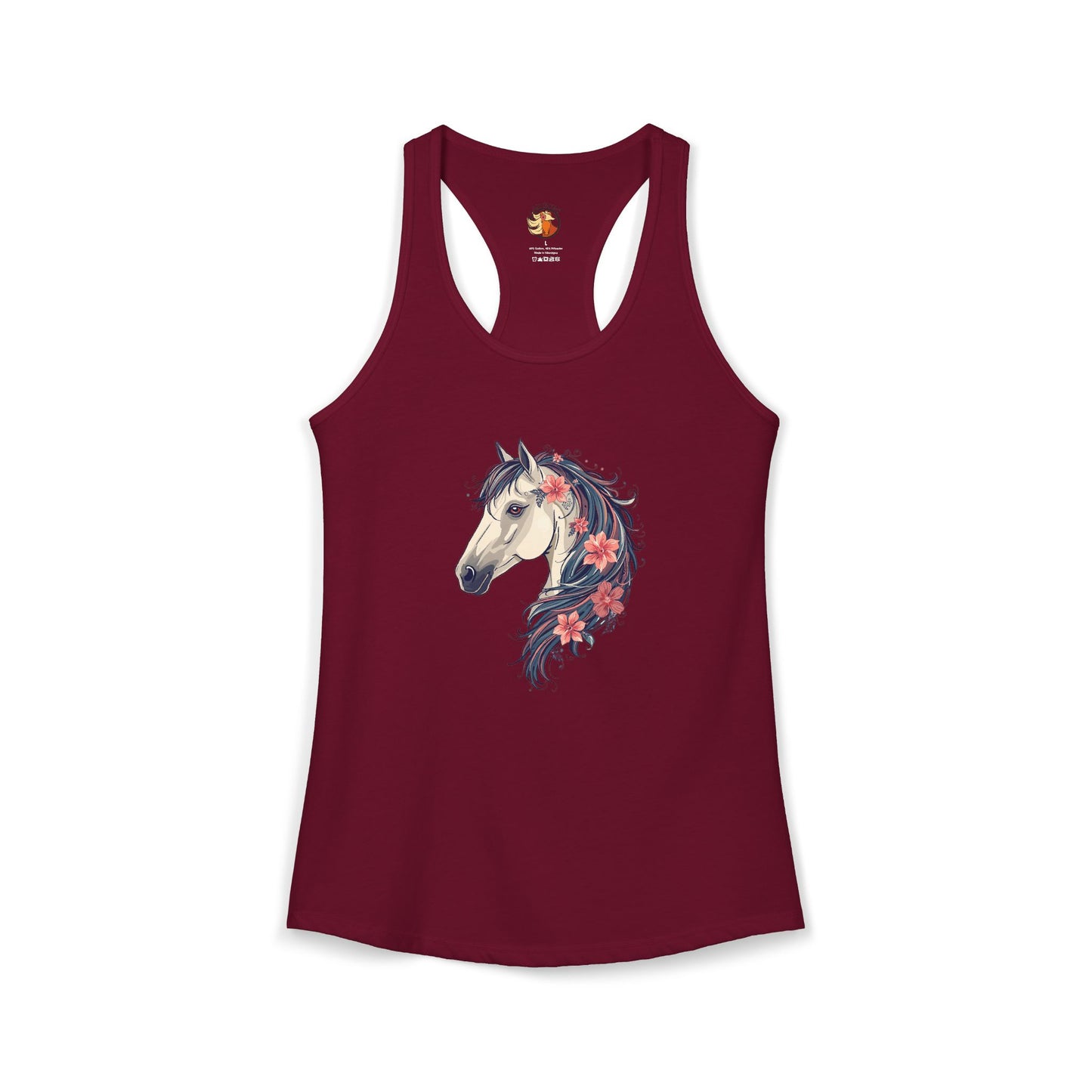 Wildflowers & Horsepower Racerback Tank