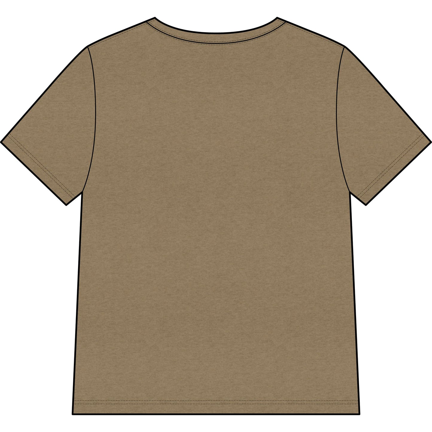 "Fueled by Carrots" V-Neck Tee