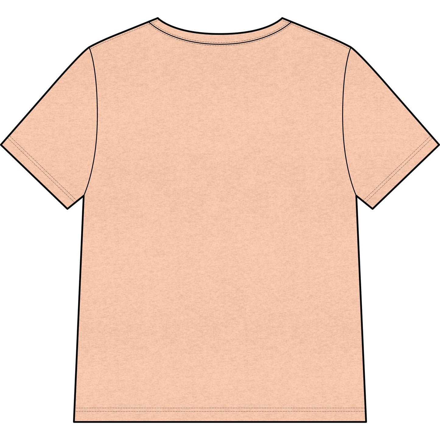 "Fueled by Carrots" V-Neck Tee