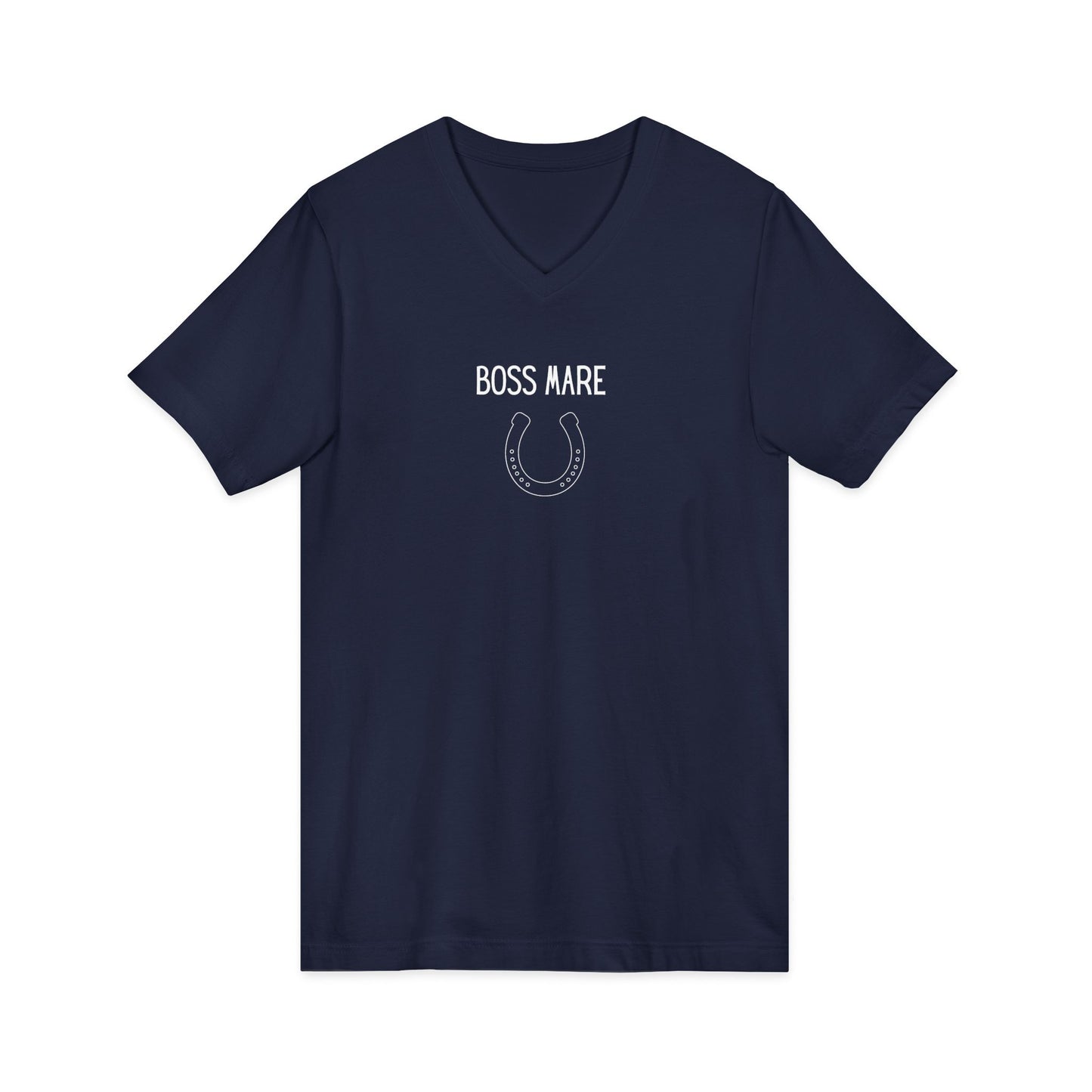 "Boss Mare" v-neck t shirt