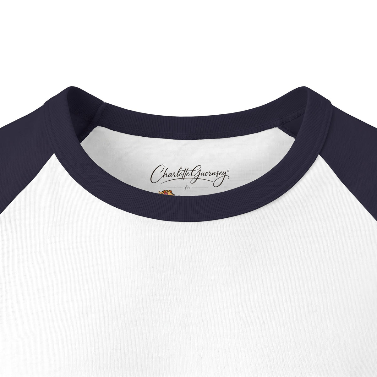 "My Christmas Spirit Is Mostly Cheese." two-tone long-sleeve tee, additional view 20