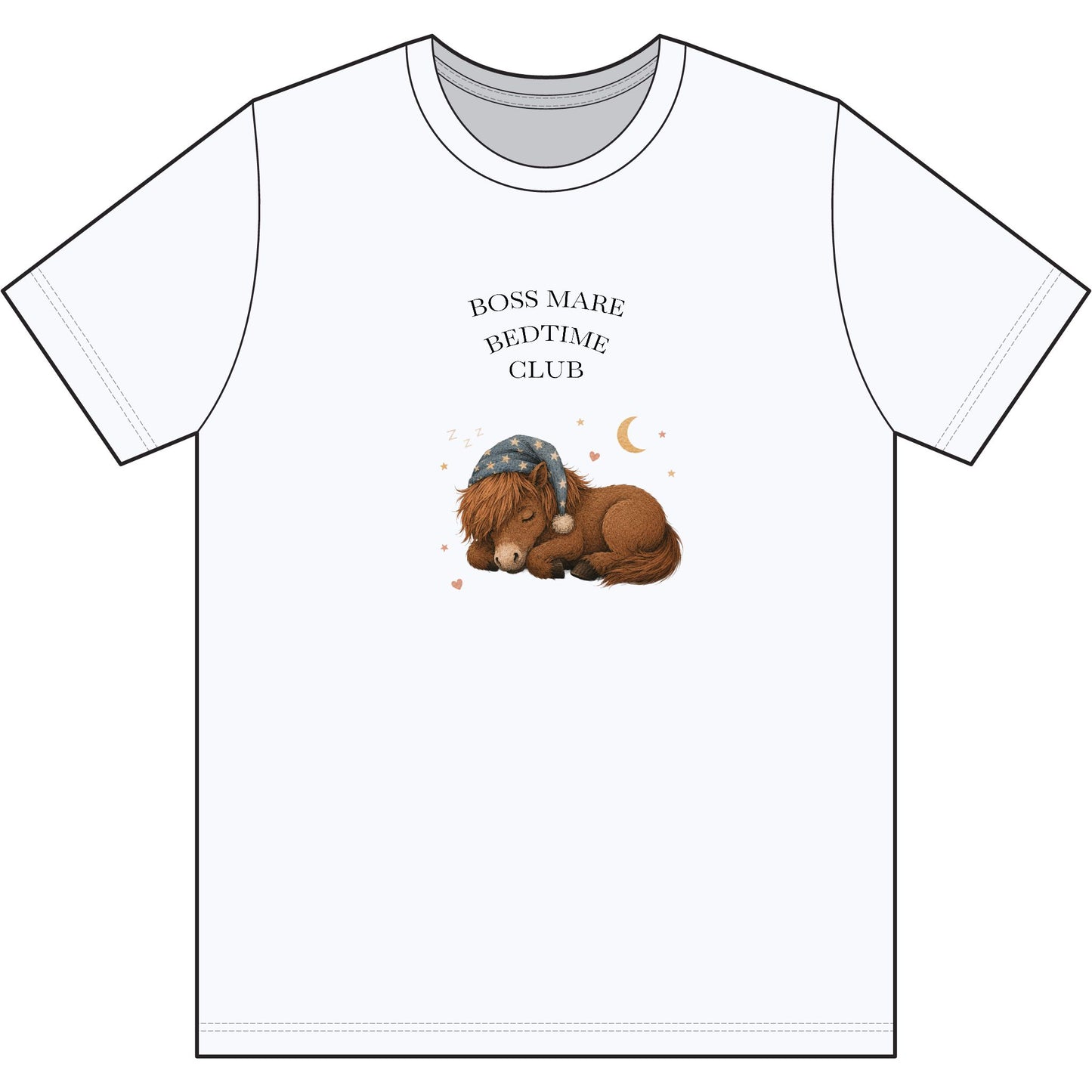 IamGlytja Dreaming of Carrots cotton pajama top, additional view