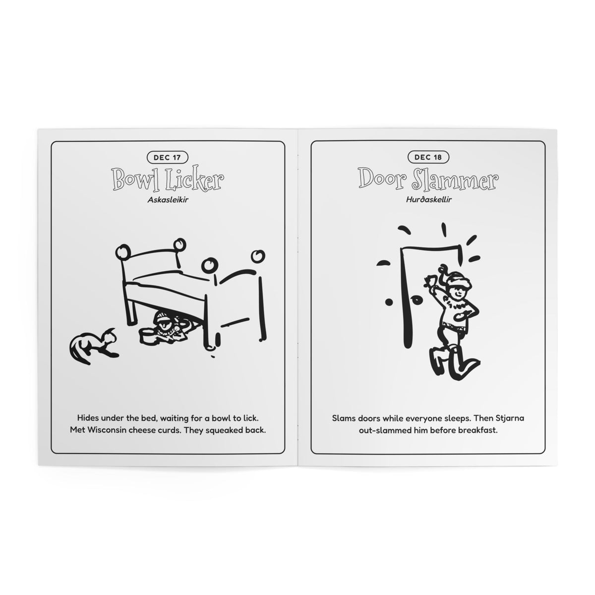 The Yule Lads Coloring Book