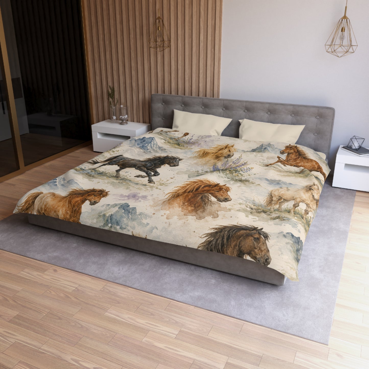 Watercolor Herd Comforter