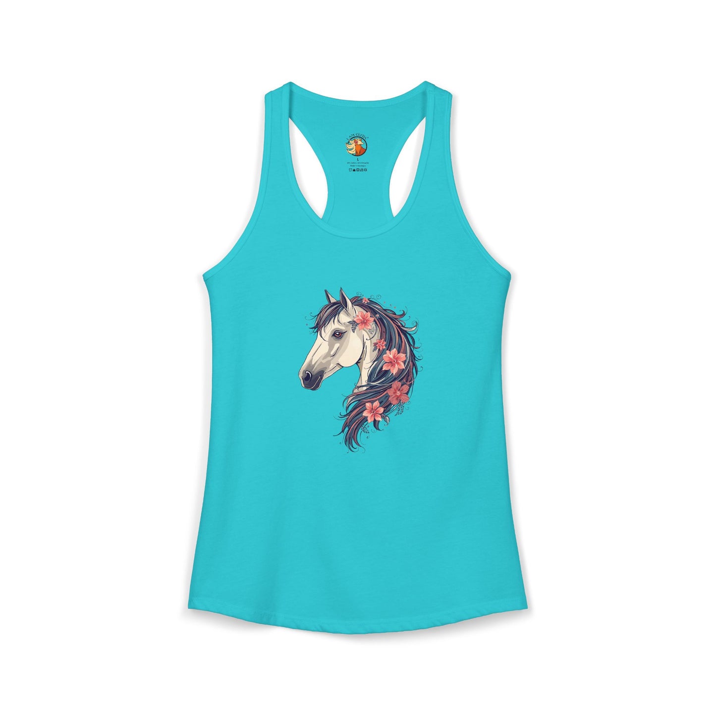 Wildflowers & Horsepower Racerback Tank