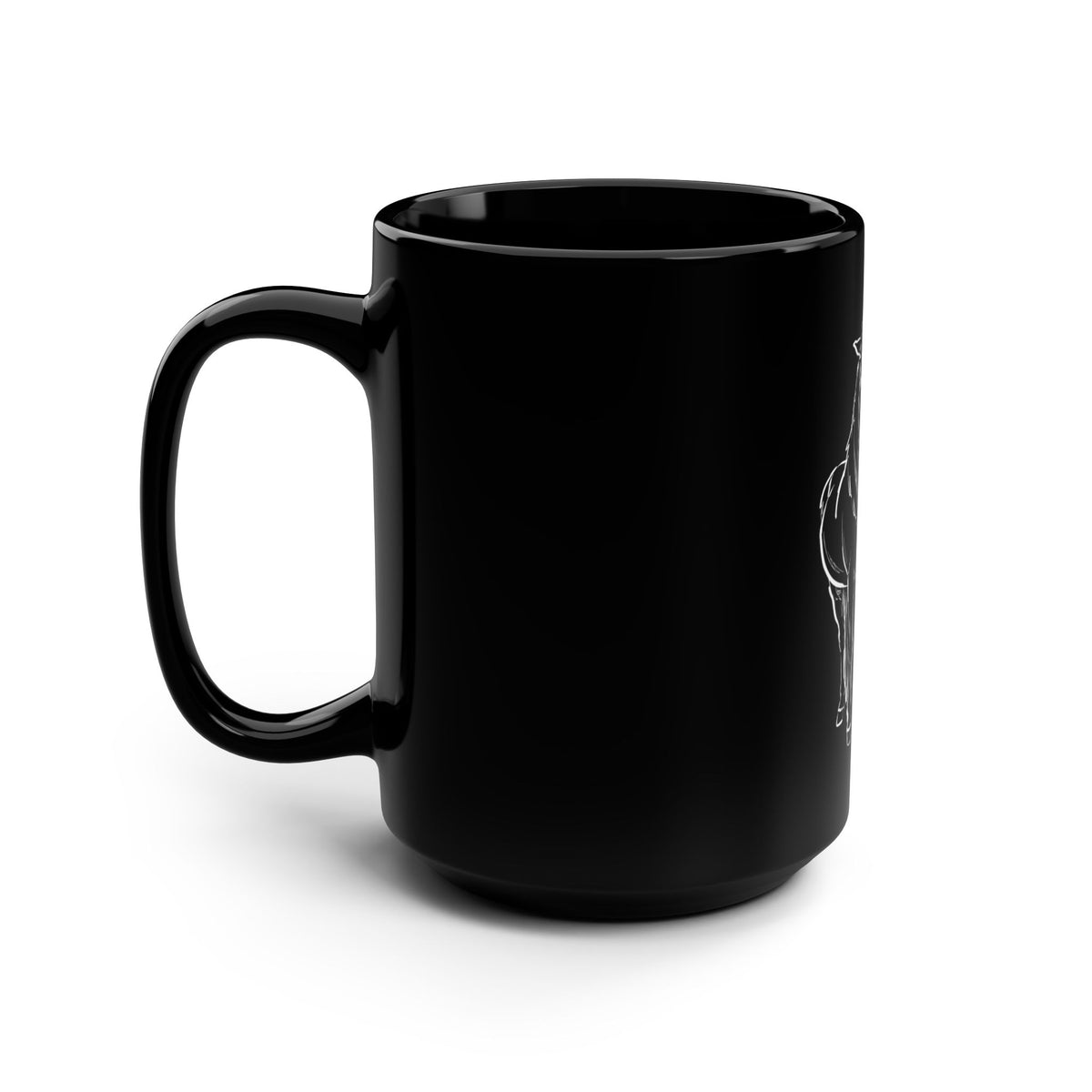 Fróði Icelandic horse 15 oz mug, horse lover gift