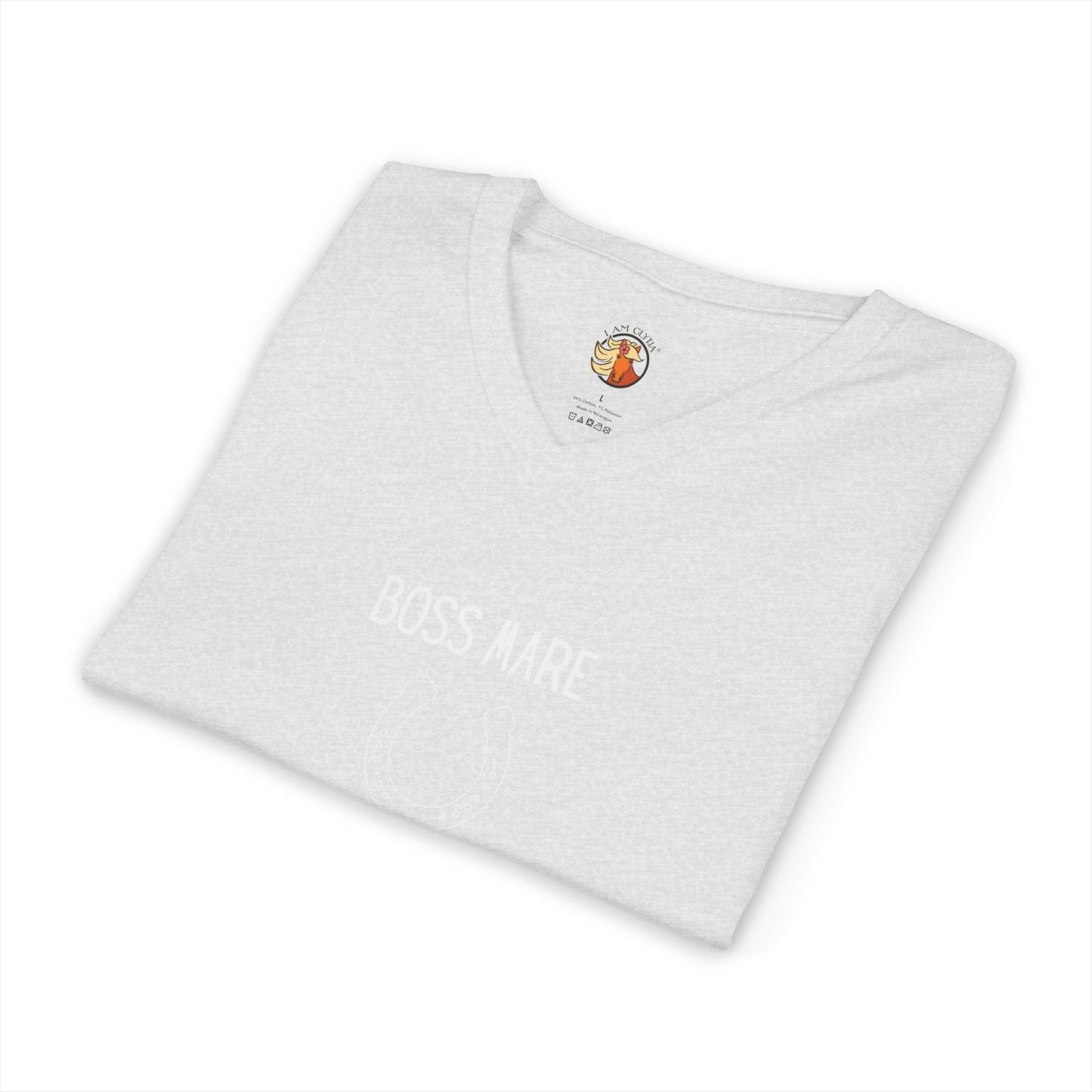 "Boss Mare" v-neck t shirt