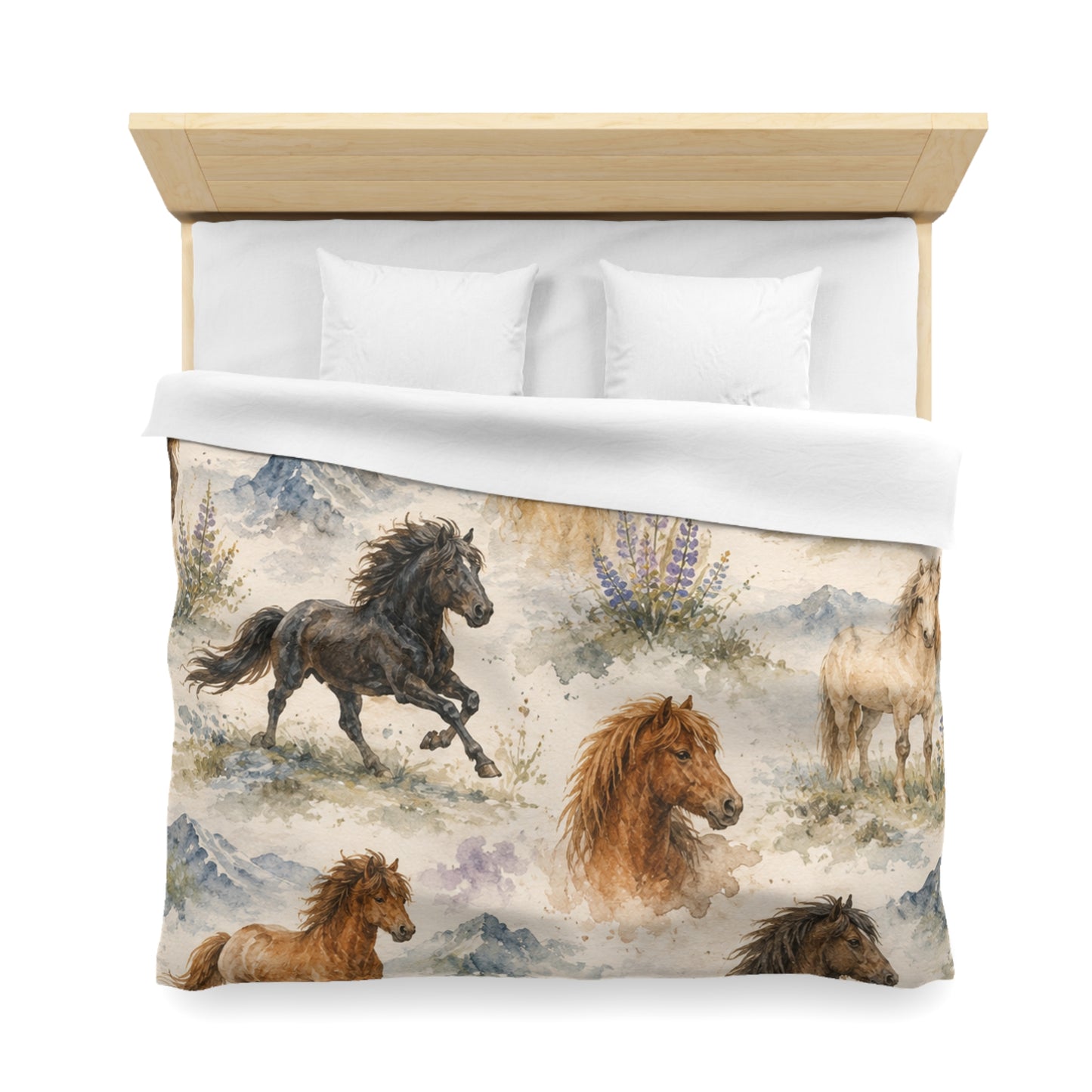 Watercolor Herd Comforter