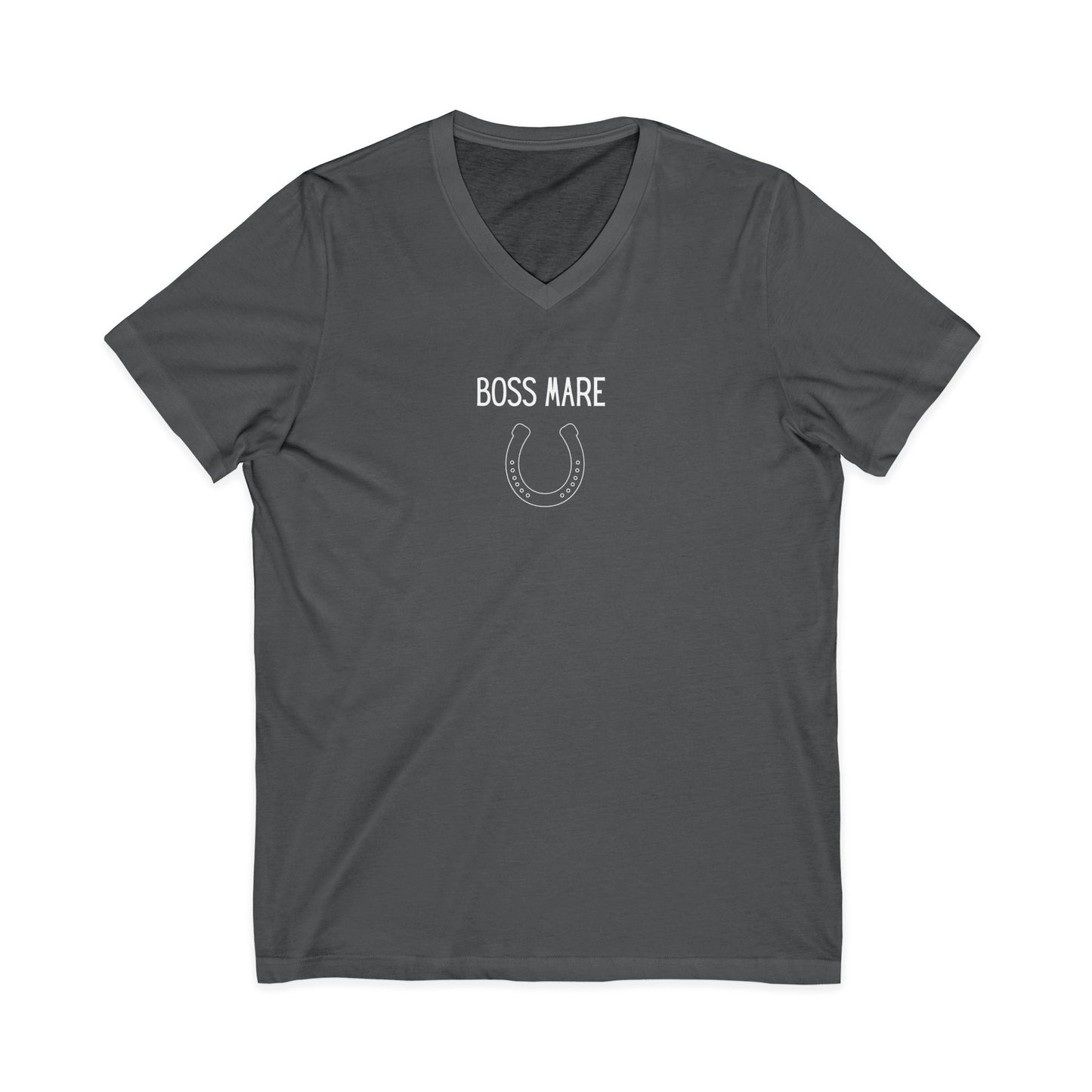 "Boss Mare" v-neck t shirt