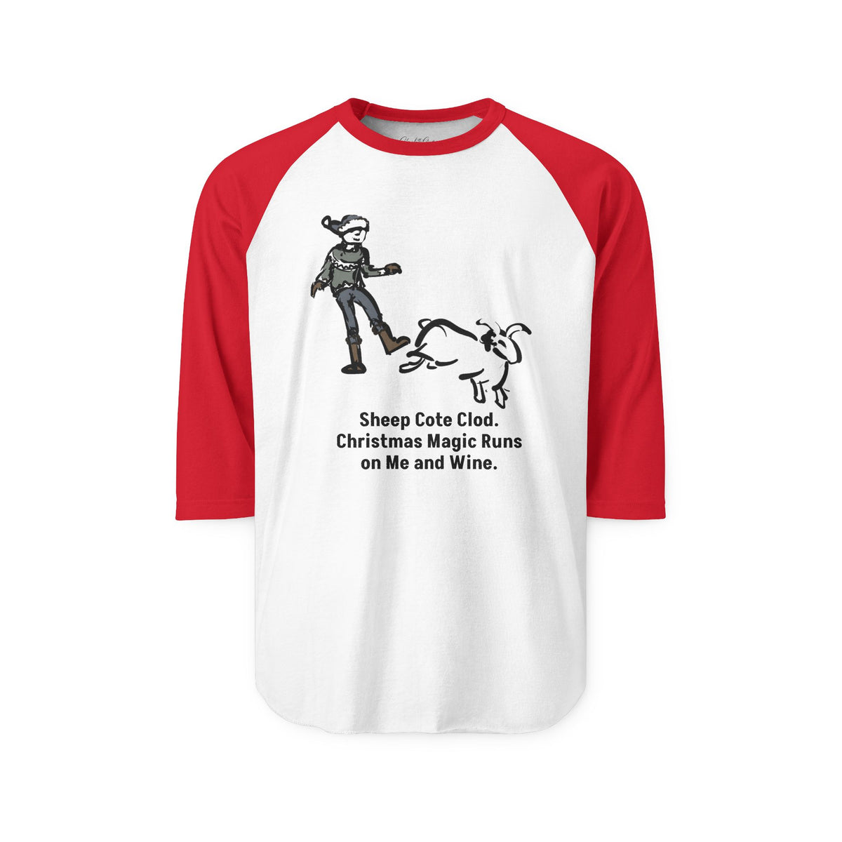 Christmas Magic Runs on Me and Wine. | Charlotte Guernsey Collection