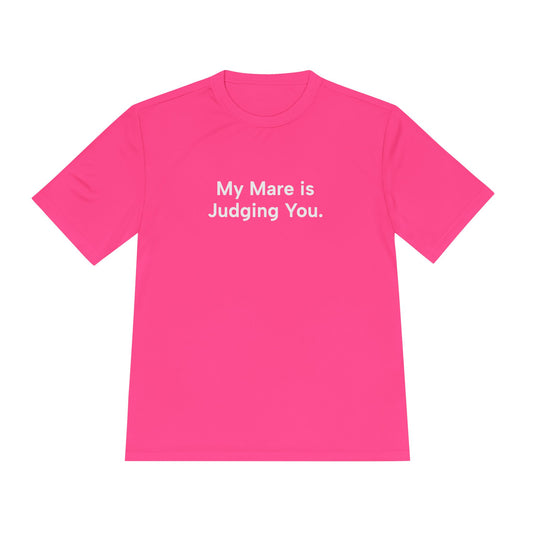 "My Mare Is Judging You" Ladies Trail Riding T-shirt