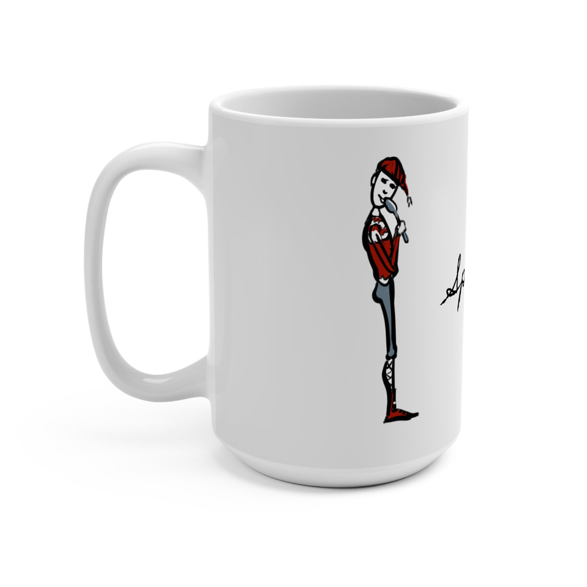 Spoon Licker Yule Lad Mug | Charlotte Guernsey Collection