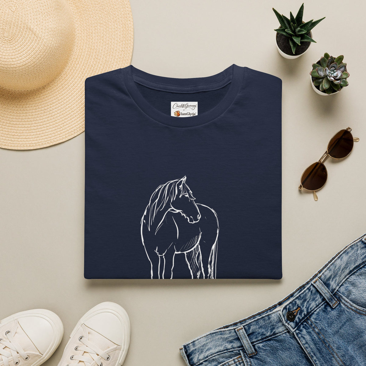 Hermi horse lover tee by IamGlytja