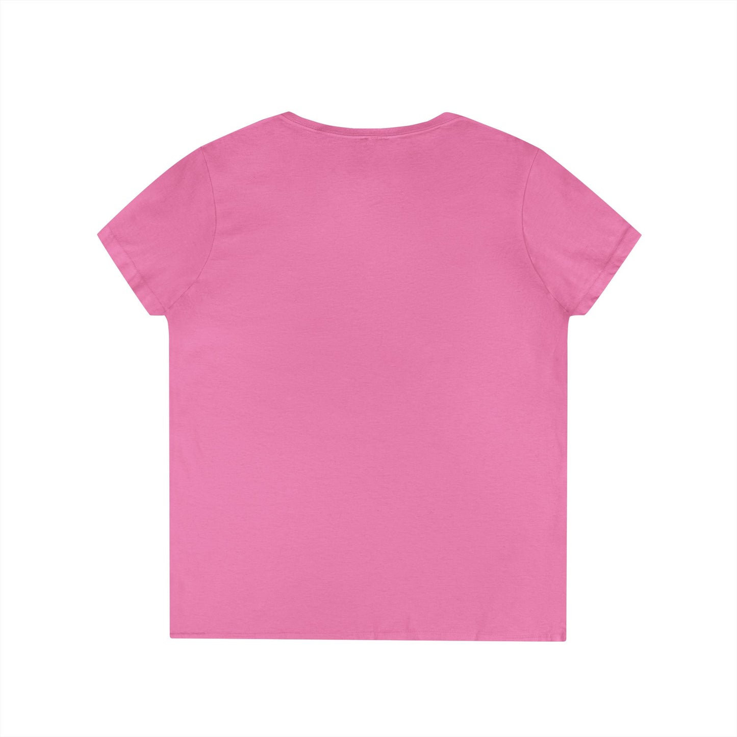 Pink t-shirt on a white background
