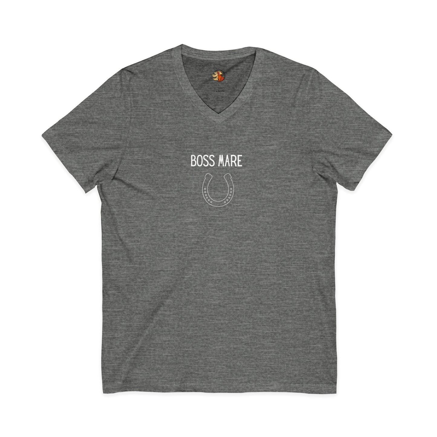 "Boss Mare" v-neck t shirt