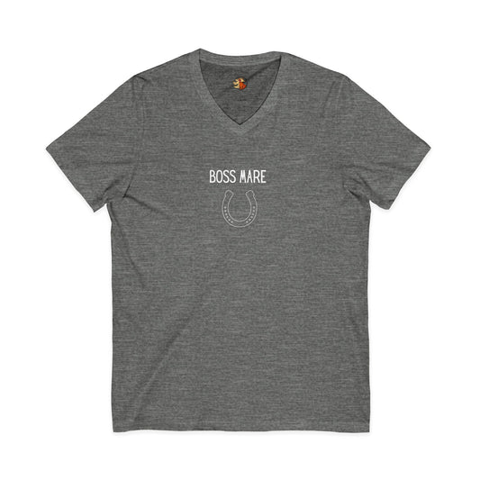 "Boss Mare" v-neck t shirt