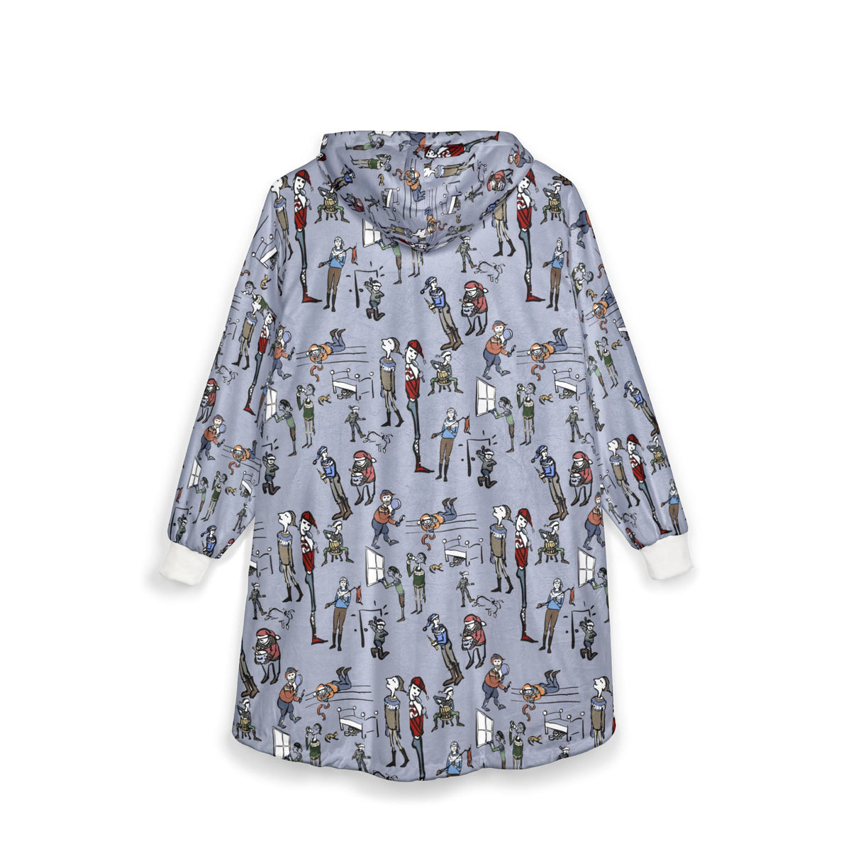 The Yule Lads Hooded Blanket