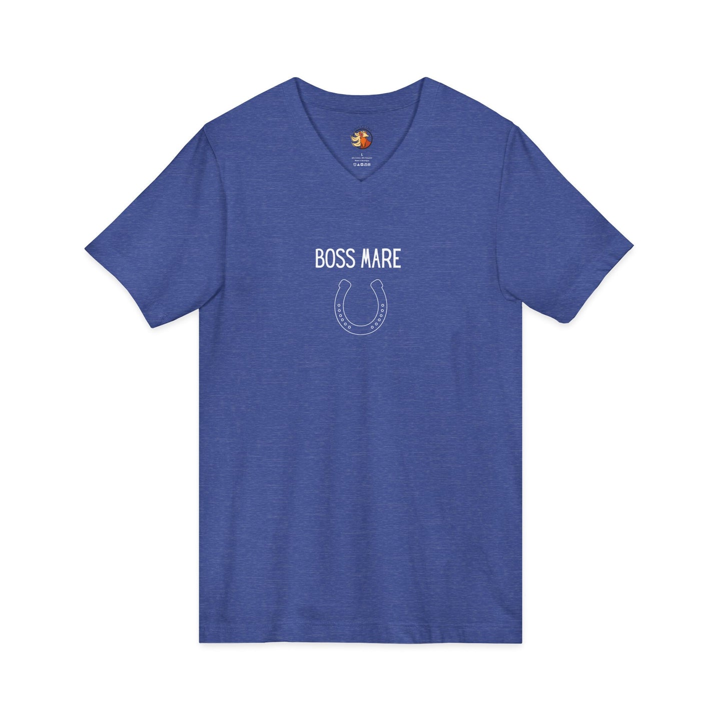 "Boss Mare" v-neck t shirt