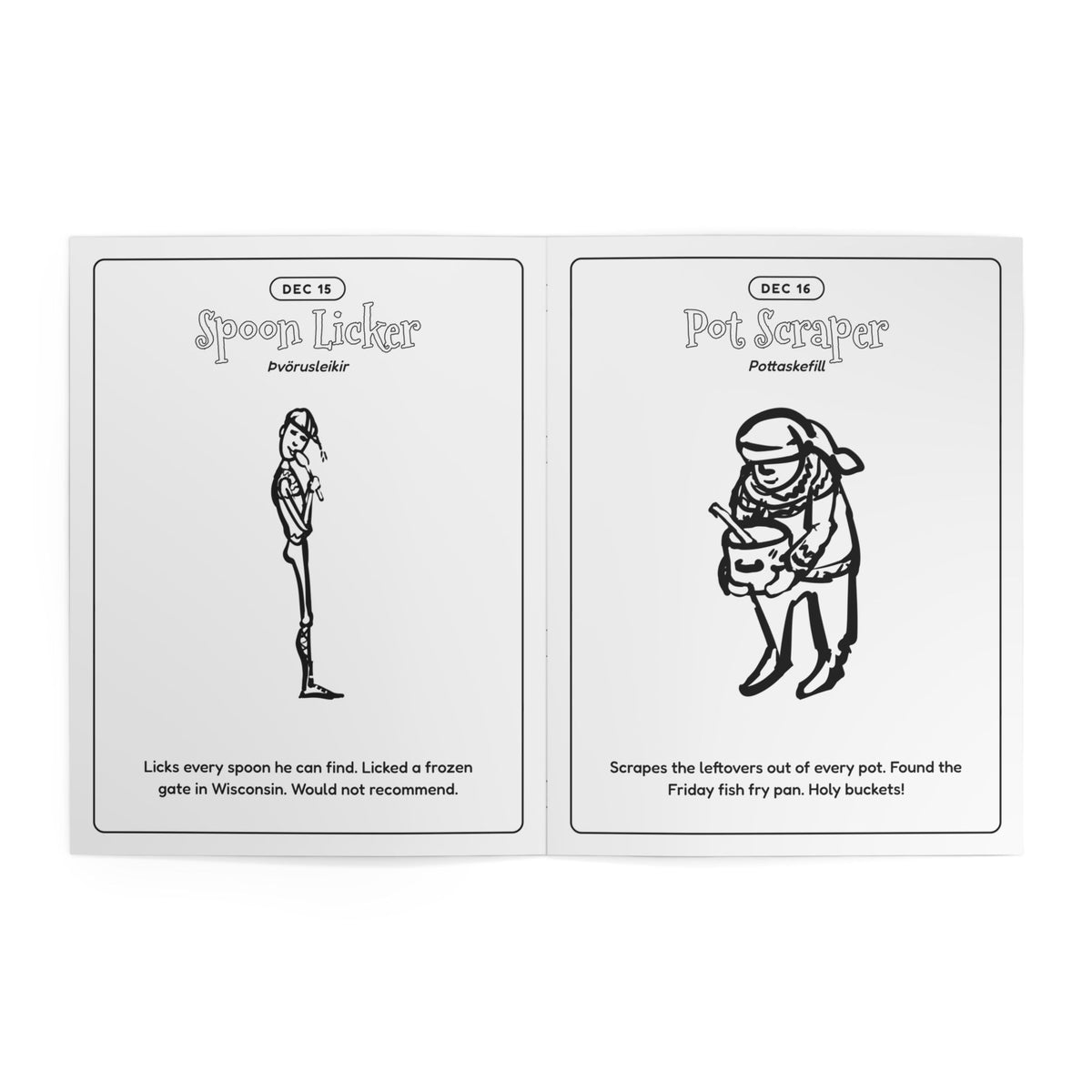 The Yule Lads Coloring Book