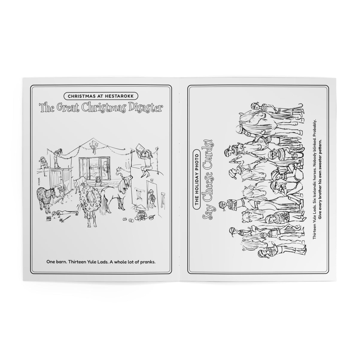 The Yule Lads Coloring Book