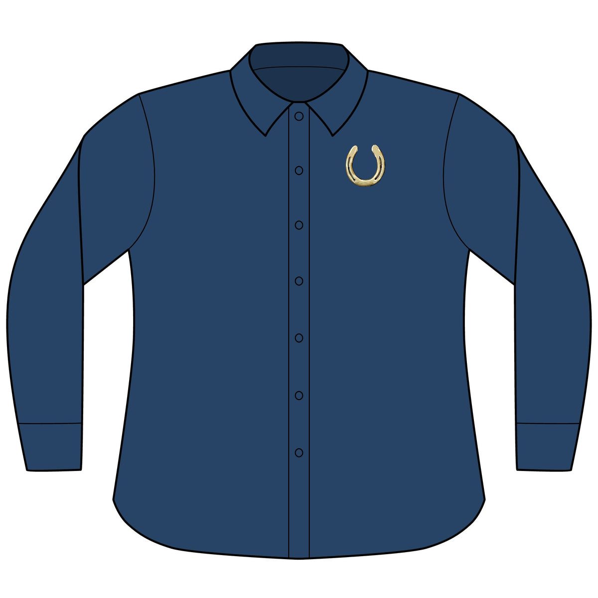I Found a Hoof horse lover denim shirt by IamGlytja