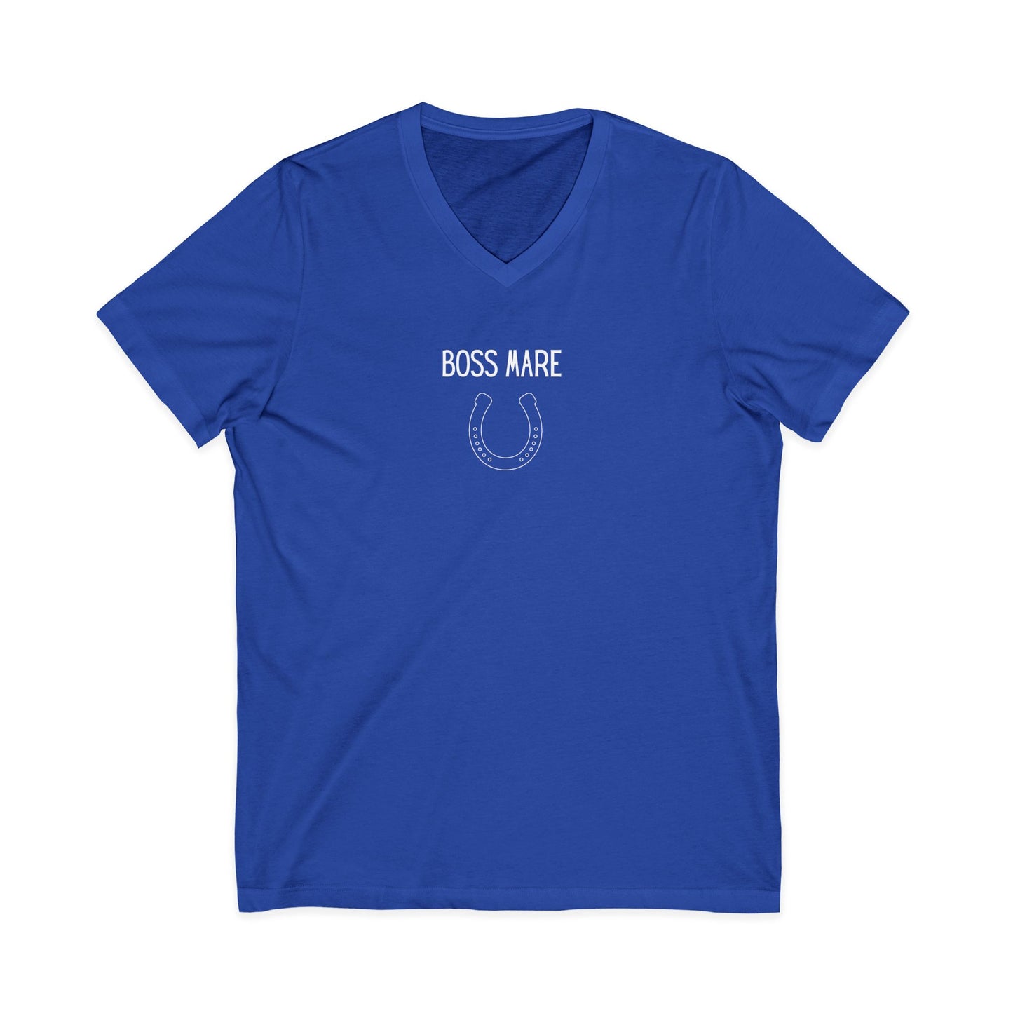 "Boss Mare" v-neck t shirt