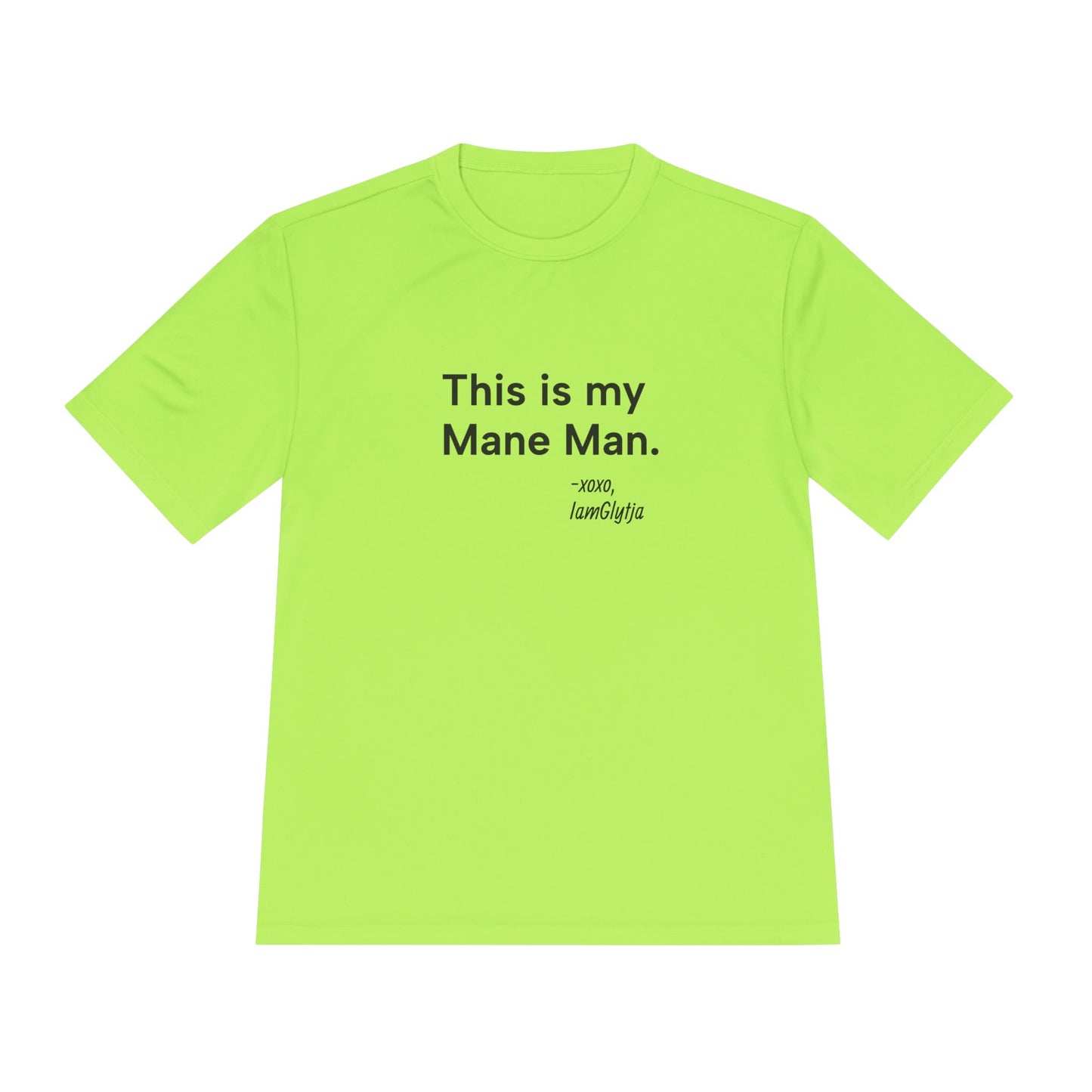 "This Is My Mane Man" Ladies Trail Riding T-shirt