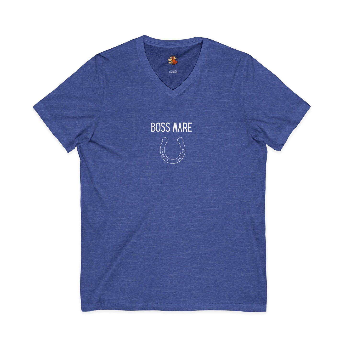"Boss Mare" v-neck t shirt