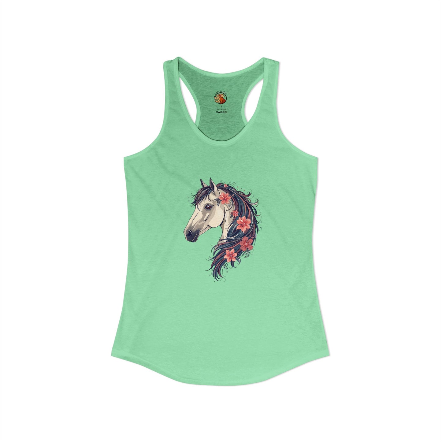 Wildflowers & Horsepower Racerback Tank