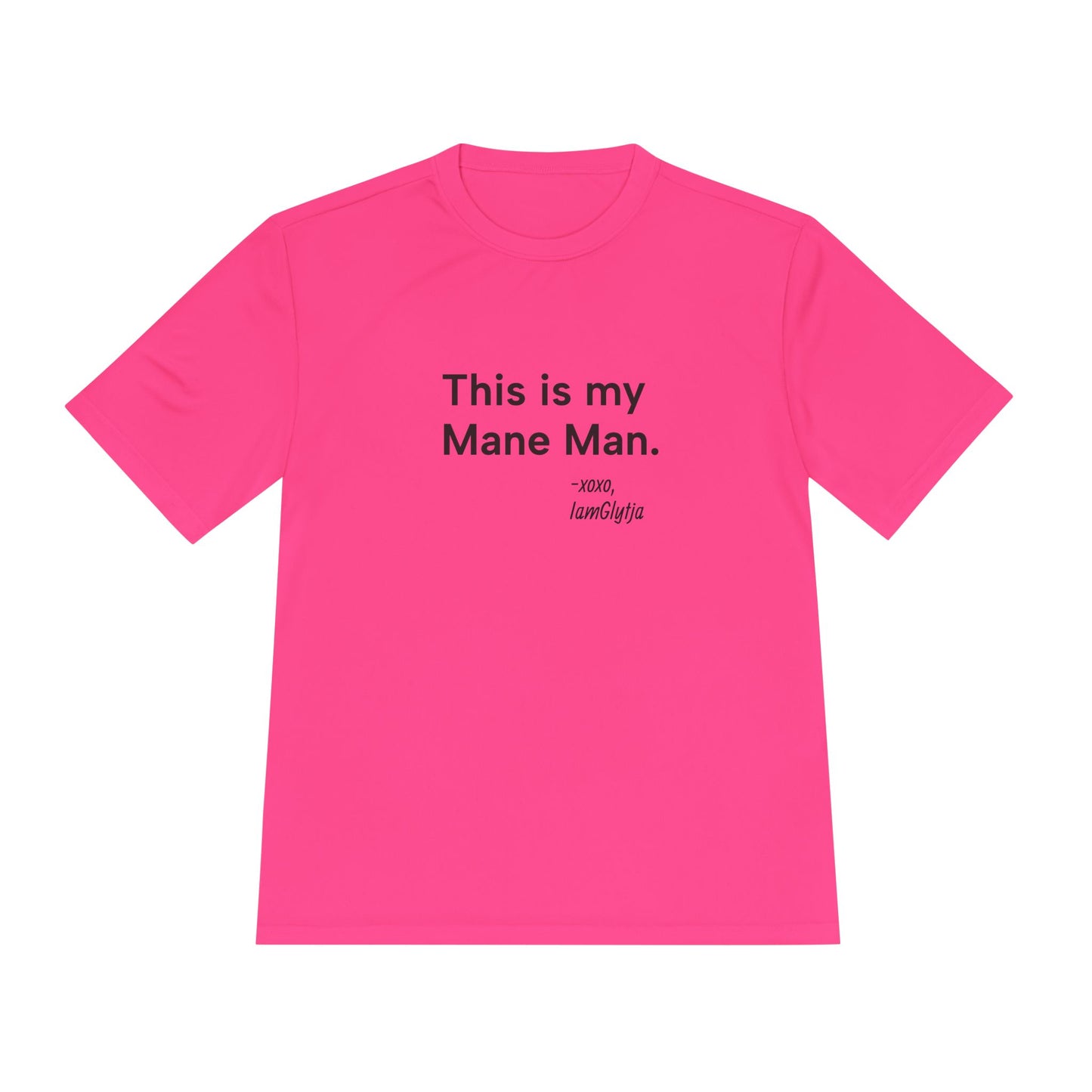 "This Is My Mane Man" Ladies Trail Riding T-shirt