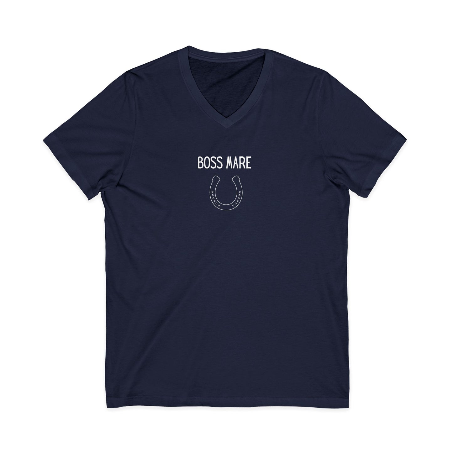 "Boss Mare" v-neck t shirt