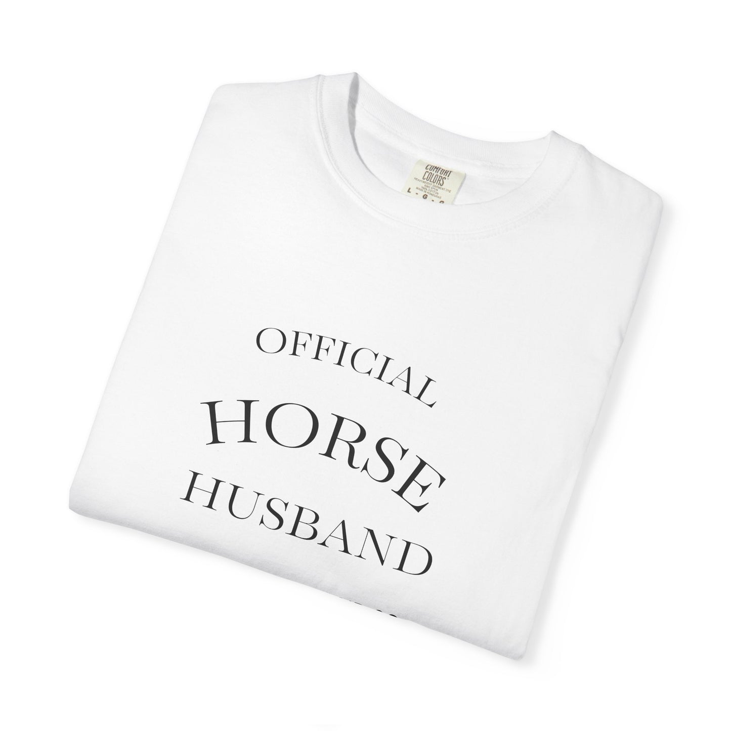 "Official Horse Husband" T-Shirt
