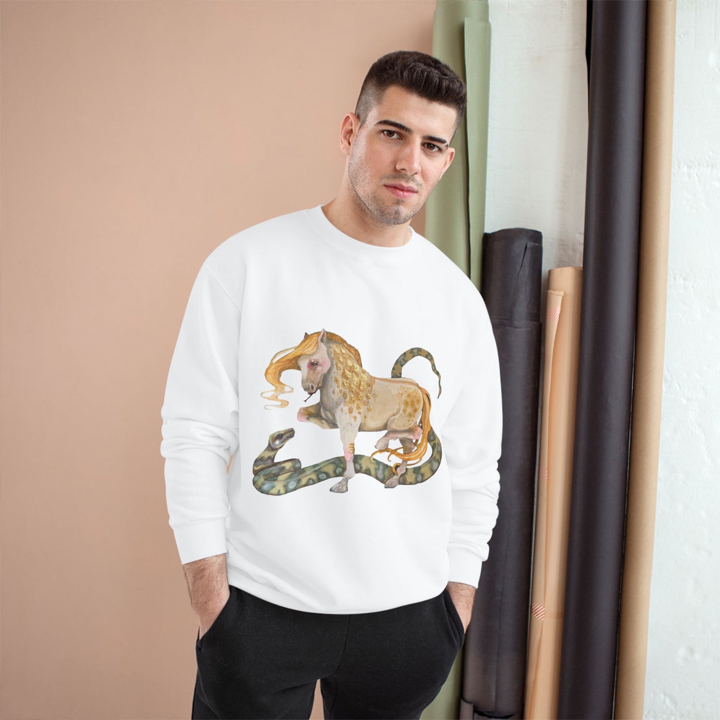 Year of the Horse Sweatshirt by Signe Sanne